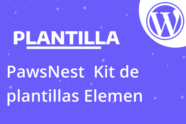 PawsNest  Kit de plantillas Elemen
